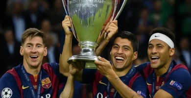 ultima champions del barcelona